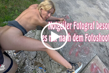 Miley-Weasel: Notgeiler Fotograf fickt mich nach dem Fotoshoot !!