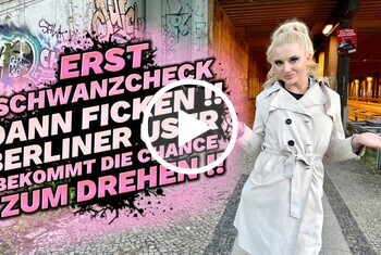 JayJayPink: ERST SCHWANZCHECK!! BERLINER USER BEKOMMT CHANCE ZUM DREHEN!