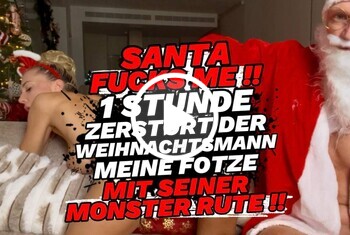 ChrisLiam: 1 STUNDE LIVESEX SHOW ZERSTÖRUNG VON SANTA CLAUS