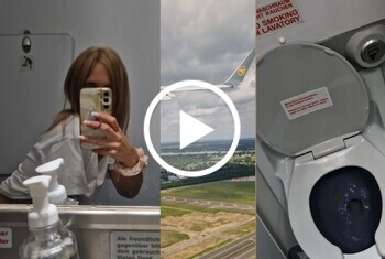 Download: ShyJulie - Pippi machen auf der Flugzeug Toilette