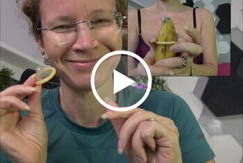 Eine d**ke, fette Banane