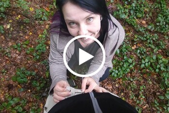 JayJayXX: Schüchternen Typen zm ERSTEN Mal im Wals geblasen