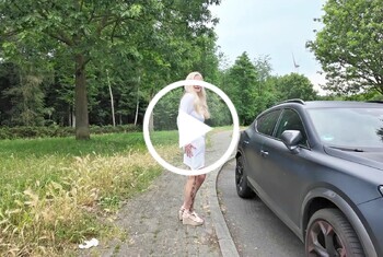 Spontane und versaute Rastplatz-Aktion für jedermann! Teil 1