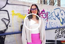 GERMAN SCOUT - Zarte Lucy Mendez beim ersten Porno Casting AO gefickt Teil 1