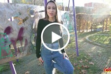 GERMAN SCOUT - Schlanke Latina Priscila Belini beim Porno Casting AO gefickt Teil 1