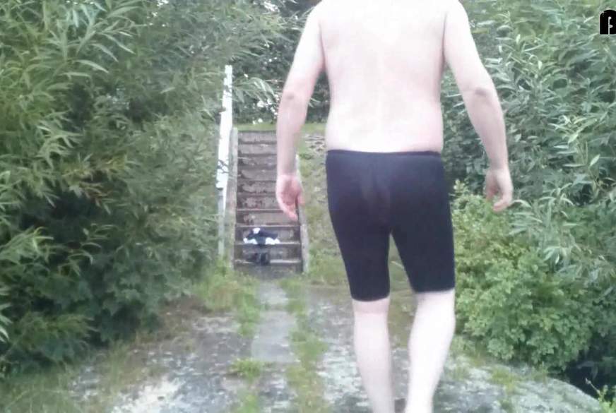 N**ser Speedo Badehosen Spaß am Kanal ** Outdoor W**x ** von Nylonj***e pic3