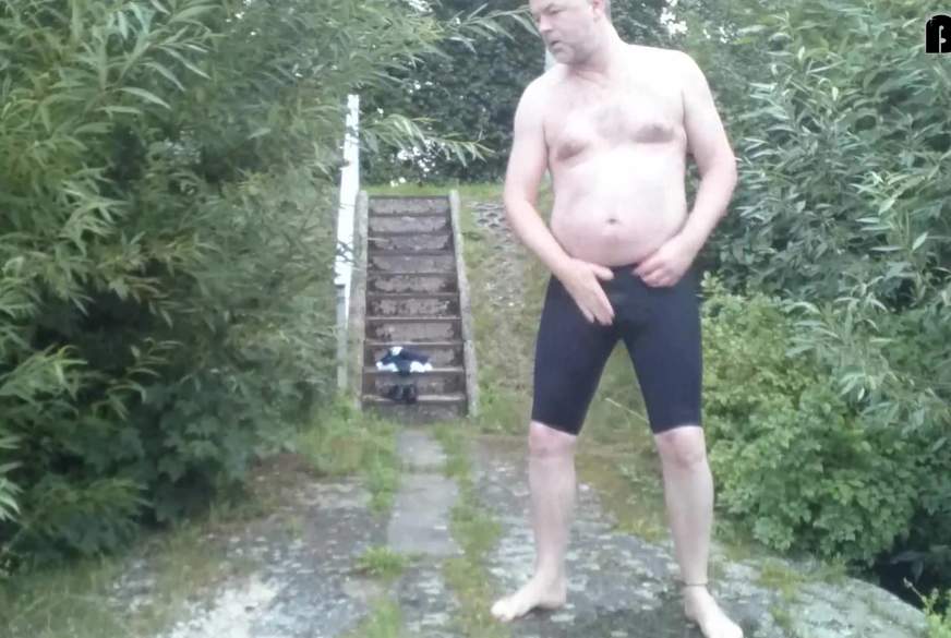 N**ser Speedo Badehosen Spaß am Kanal ** Outdoor W**x ** von Nylonj***e pic4