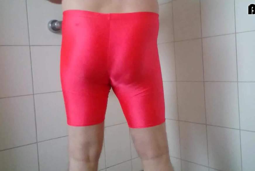 P****n in Lycra Hose ** Sport FAN ** von Nylonj***e