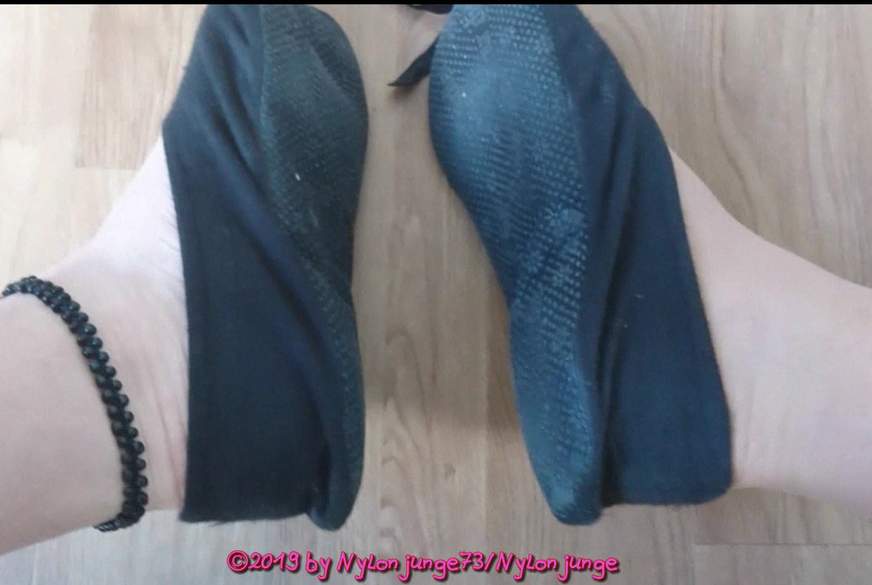 Meine ausgelatschten Hausballerinas von Nylonj***e pic4