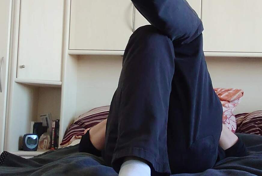 Nylonj***e: Meine weißen Sneaker Socken