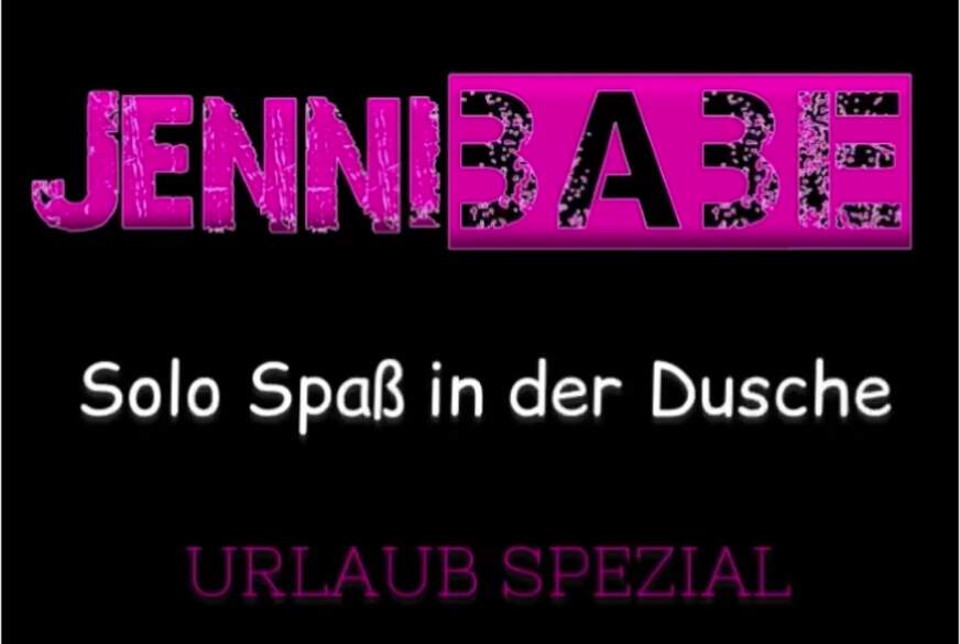 Solo Spaß unter der Dusche von JenniBabe pic1