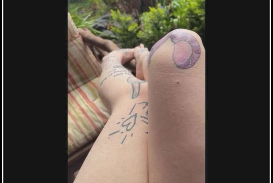 JenniBabe: Outdoor Orgasmus
