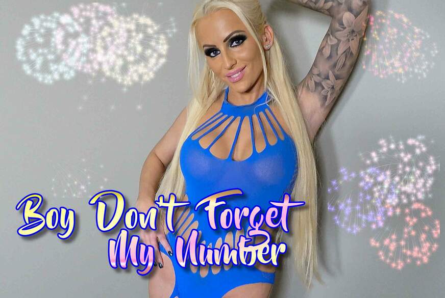 Tight-Tini: Boy Dont Forget My Number