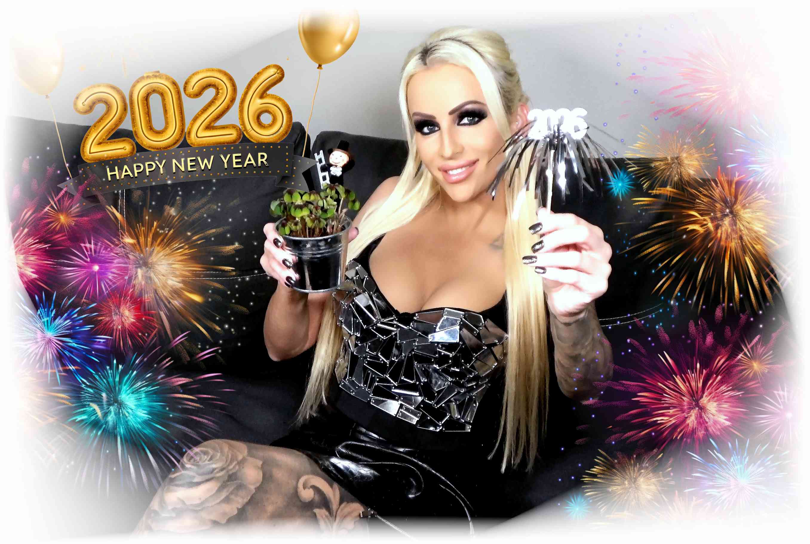 HAPPY NEW YEAR Ein glückliches, erfolgreiches und gesundes neues Jahr wünsche ich euch! Lasst uns gemeinsam Spass haben und wie gewohnt geil spritzen!