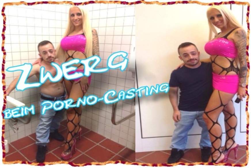 Zwerg ( 113 cm) beim Porno-Casting von Tight-Tini