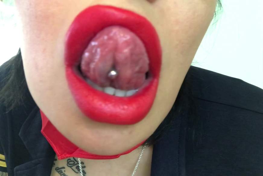 w**********e Rote aufgespritzten Lippen von ts amal von TS-Amal pic2