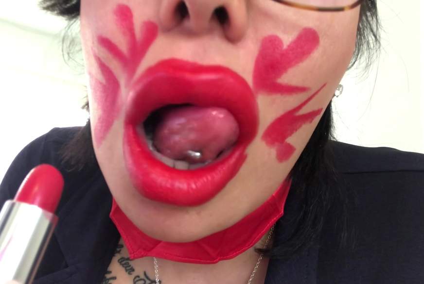 w**********e Rote aufgespritzten Lippen von ts amal von TS-Amal pic3