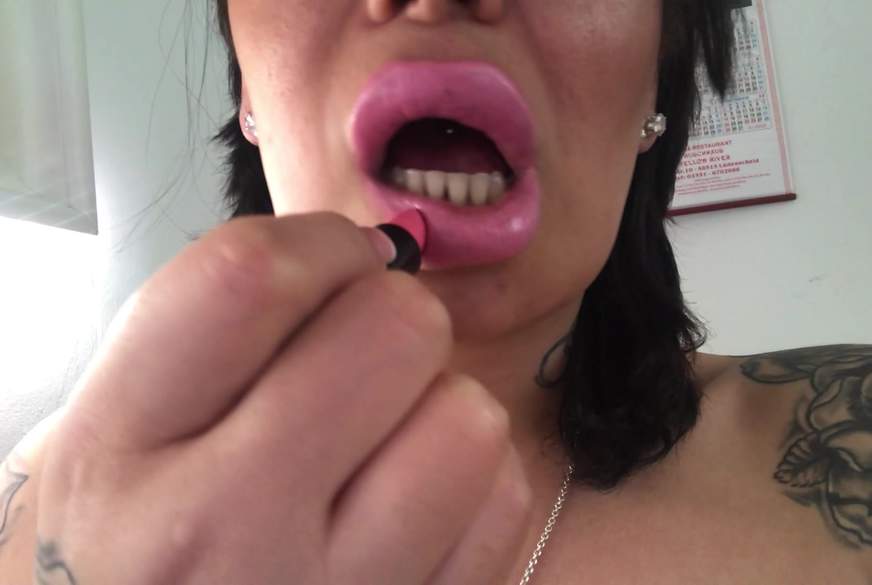 W**********e meine Lippen in rosa Lippenstift von TS-Amal pic2