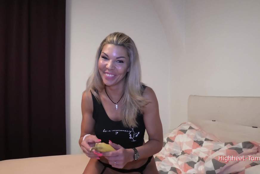 Bananen Outtakes- oder was beim 1 Dreh alles schief gehen kann! von Highheel-Tamia