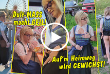 So ne Dult Mass macht geil! Aufm Heimweg wird public gewichst! Gays Solo Mann DWT Fetisch sonstiges 