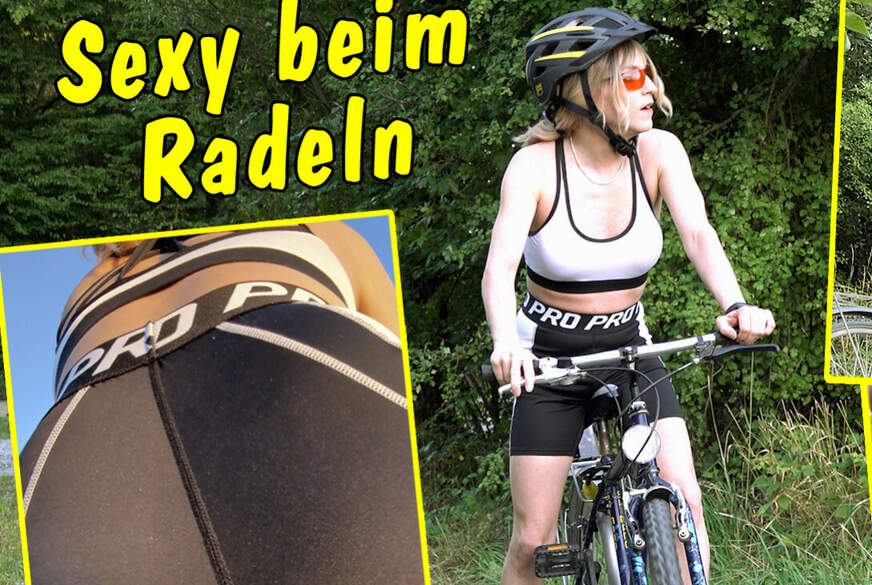 Sexy Outfit beim Radeln! Da wird der Kameramann übermütig und muss mit ner Runde CBT b******t werd von TV_Helena_Kimberly