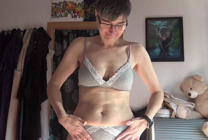 GermanHotMilf: C**k tease in The Sun