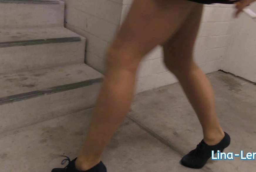 Lina-Lenz: Ins öffentliche Treppenhaus g*****t