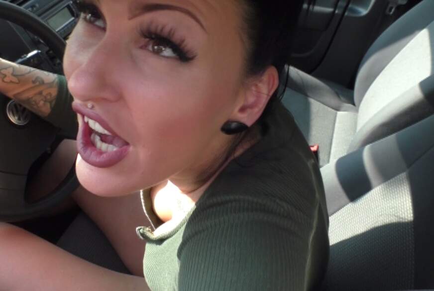 Mira-Grey: Voll ins Auto g*******t! Riesen Sauerei!