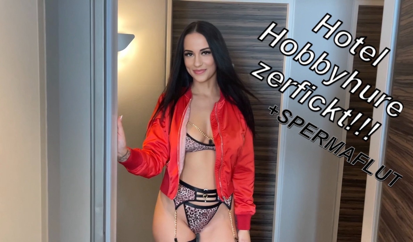 Hotel Hobbyhure zerfickt!!! plus SPERMAFLUT Ich wurde als Hotel Hobbyhure gebucht. OMG!! Dieser Schwanz hat mich einfach so geil zerfickt & erst diese Spermaexplosion! So hart hab ich es am liebsten ;)