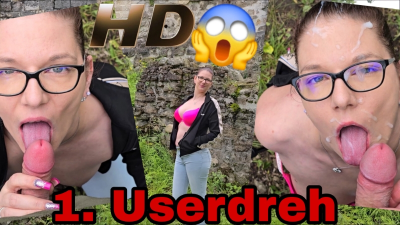 OMG was soll ich denn sagen? Schau es dir einfach an was ich gemacht habe haha!!! Ich habe mich getraut und meinen ersten Userdreh gedreht und das ganze OUTDOOR!!! Ich war sehr nervös aber es hat mir sehr viel Spass gemacht, ich wurde extrem feucht! Zudem bekam ich die ganze Ficksahne direkt über mein Gesicht gespritzt!! Ich freue mich auf weitere geile Drehs! Schamlos wild tabulos einfach den SEX geil ausleben!! Wer ist der nächste :-P?