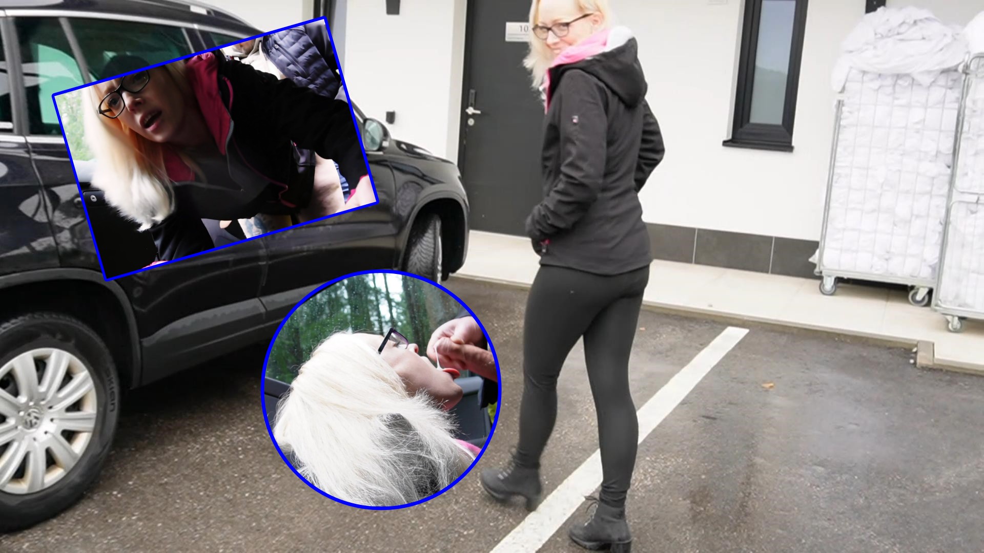 Erster USER-FICK!? Versetzt und doch gefickt Endlich hat es mal geklappt, ich konnte meinen ersten User-Dreh planen. Und was passiert dann? Der Typ sagt ernsthaft ab als ich schon am Hotel war... Gut das ich meinen Kameramann noch dabei hatte, sonst wäre ich alleine da gestanden! Der war natürlich wenig begeistert das der User so spät abgesagt hat... aber es war zu seinem Vorteil. Ich hab ihm dann als Entschädigung noch ein schönes Plätzchen an der Autobahn gezeigt. Trotz Regen und versetzt werden hat es sich doch gelohnt. Würdest du mich versetzen?