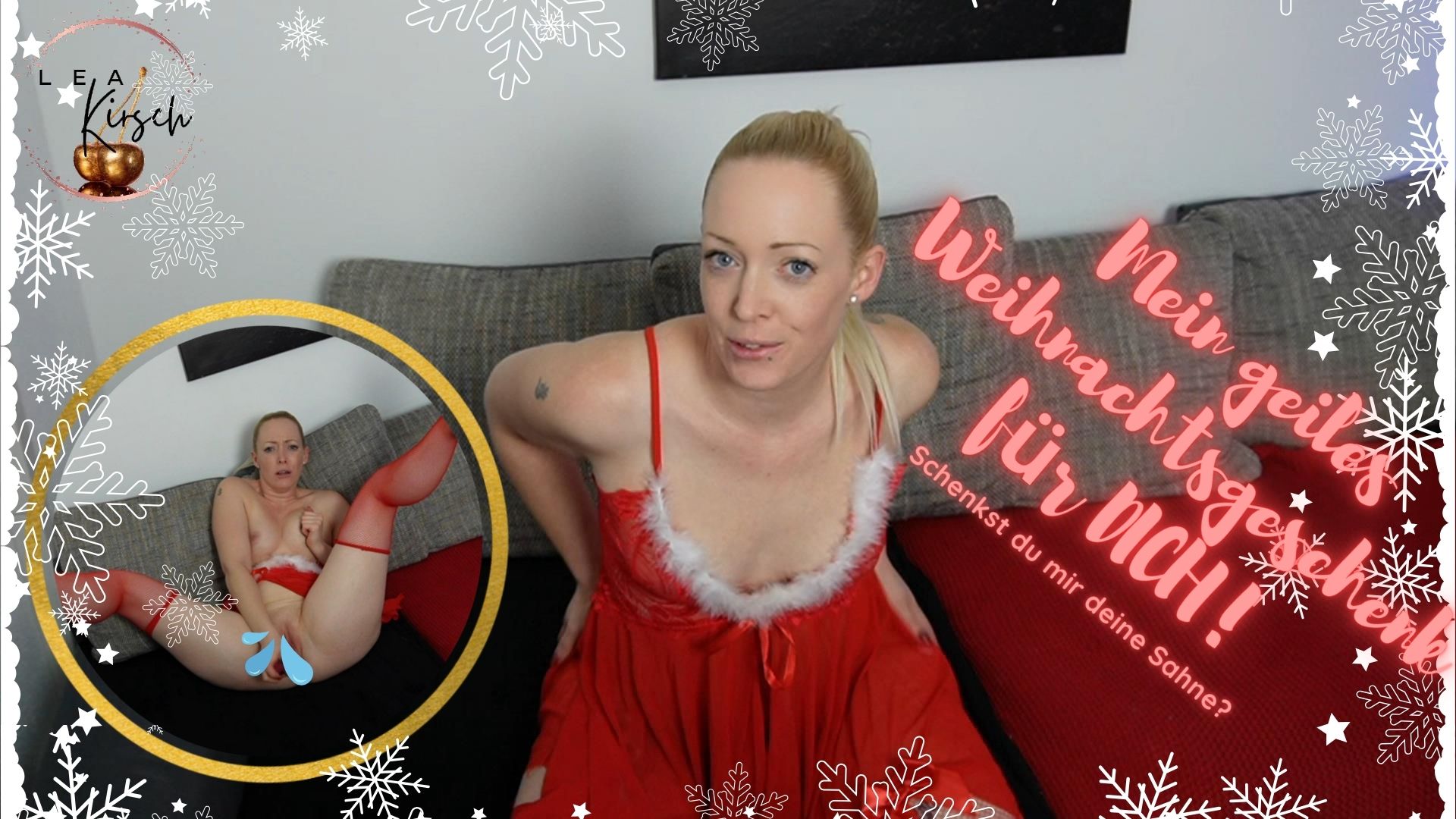 Mein geiles Weihnachtsgeschenk für DICH! Schenkst du mir deine Sahne? Ich dachte mir, jetzt zu Weihnachten mache ich dir mal eine ganz besondere Freude. Ich habe mir meine sexy Weihnachtsklamotten geschnappt, um dir ganz genau zu sagen und zu zeigen, wie du deinen Schwanz wixen sollst. Ich hoffe es macht dich genauso geil wie mich! Lehn dich zurück, und lass uns zusammen schön den Saft aus deinem Schwanz pumpen. Na mein Lieber, Lust dazu?
#weihnachten #halterlose #squirt #solo #sextoys #dildo #orgasmus  #abspritzen #wichsanleitung #wichsanweisung #wichsmitmir #JOI