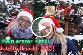 Mein erster 4er!!! Auf dem Christkindlmarkt 2 Schw&auml;nze abgeschleppt! !