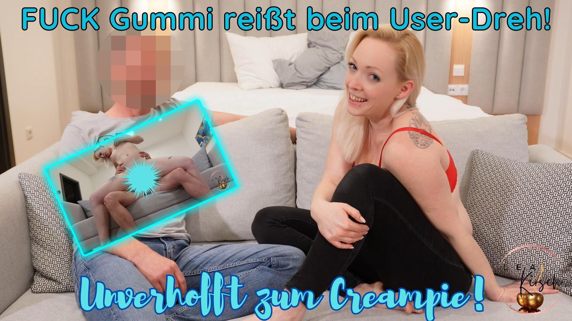 FUCK Gummi reißt beim User Dreh! Unverhofft zum Creampie! Ich bin immer noch etwas geschockt! Ich hatte den ersten User-Dreh mit Konrad (43) und war so schon super aufgeregt...
Alles fing ganz geil an erst bisschen Quatschen. Und dann konnte ich mich nicht mehr zurück halten! Seinen dicken Schwanz hab ich schon die ganze Zeit in seiner Unterhose gesehen. Ich wollt ihn unbedingt reiten, das war soo geil! Plötzlich dreht er mich einfach um und nimmt mich Doggy richtig ran, und dann das... Reißt der Gummi einfach und sein ganzes heißes Sperma schießt in meine Pussy. Ich hoffe das es kein böses Nachspiel hat...

#userdreh #realdate #ficktreff