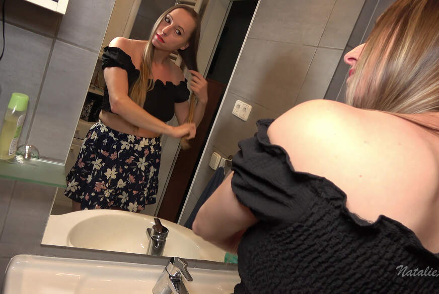 NatalieAlba: Im Bad gen****t