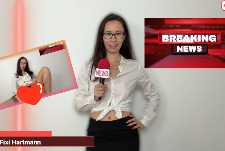 Hemmungslos im Studio! Fixi H**tmann besorgt es sich LIVE! von Ronya-Rabe