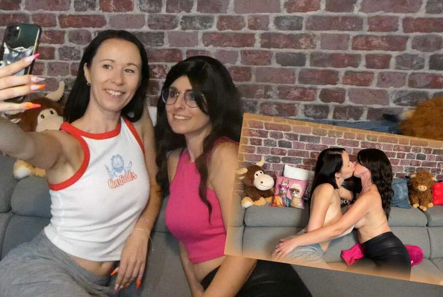 Ronya-Rabe: Beim ersten Date! Mia und ich verwöhnen unsere Brüste!