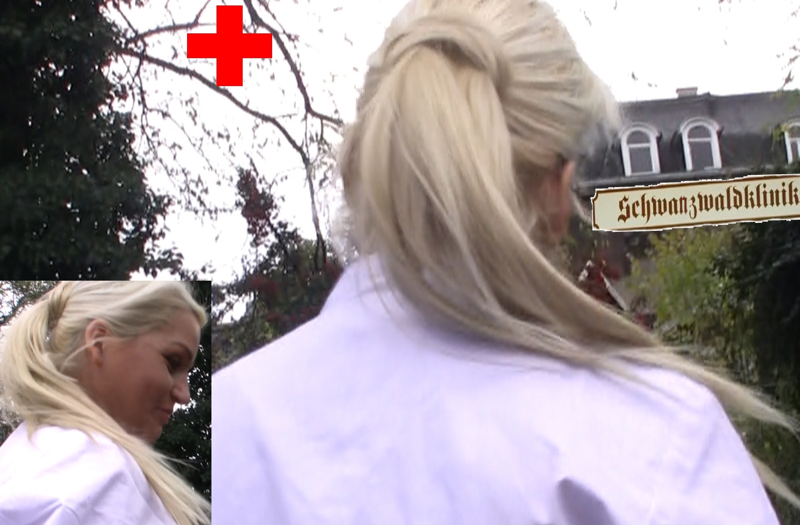 Die Schwanzwaldklinik Wahnsinn, was für ein endgeiler Userdreh !! Er hatte sich einfach nur mit einer richtig geilen Idee bei mir beworben und da ich so ein geiles Rollenspiel noch nie gedreht hatte habe ich sofort zugesagt .Willkommen in der Schwanzwaldklinik .Die Anamnese ergab: Der junge User (Patient) hatte akutes Stangenfieber mit Eiweißüberdruck und dagegen half nur ein geiler Fick mit mir ,der Stationsärztin :-) Er kam voll auf seine Kosten und durch Doktorspiele waren auch die Beschwerden im Nu verflogen : Wen soll ich als Nächstes verarzten bzw wer hat auch eine geile Idee für nen Dreh ? Einfach Film anschauen, kommentieren und bei mir melden