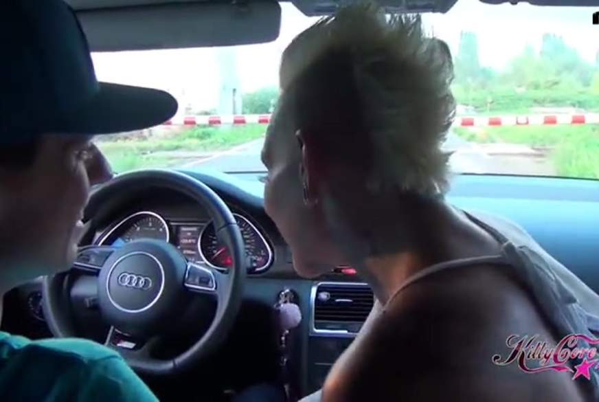 Beim warten an der Schranke, geil geworden! von Kitty-Core