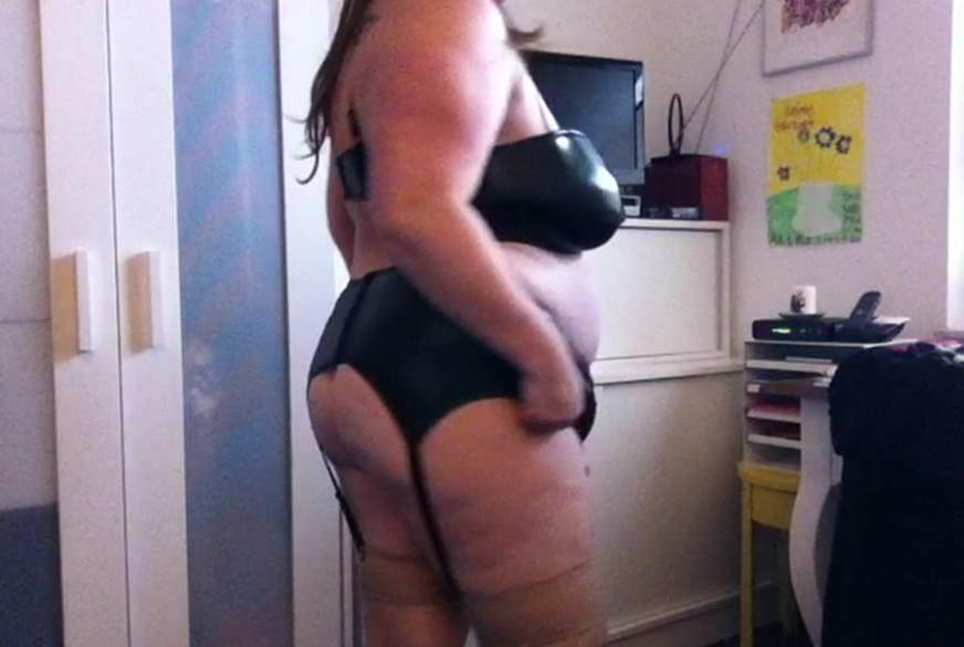 D**kbusige: D**ke F**kmaus in Dessous