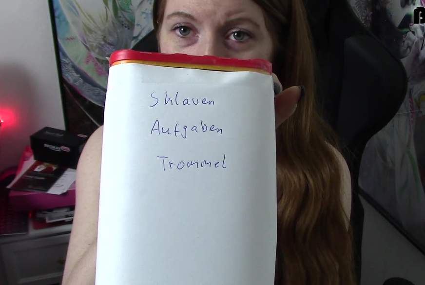 Sklaven-Aufgaben aus dem Lostopf von AuroraRed