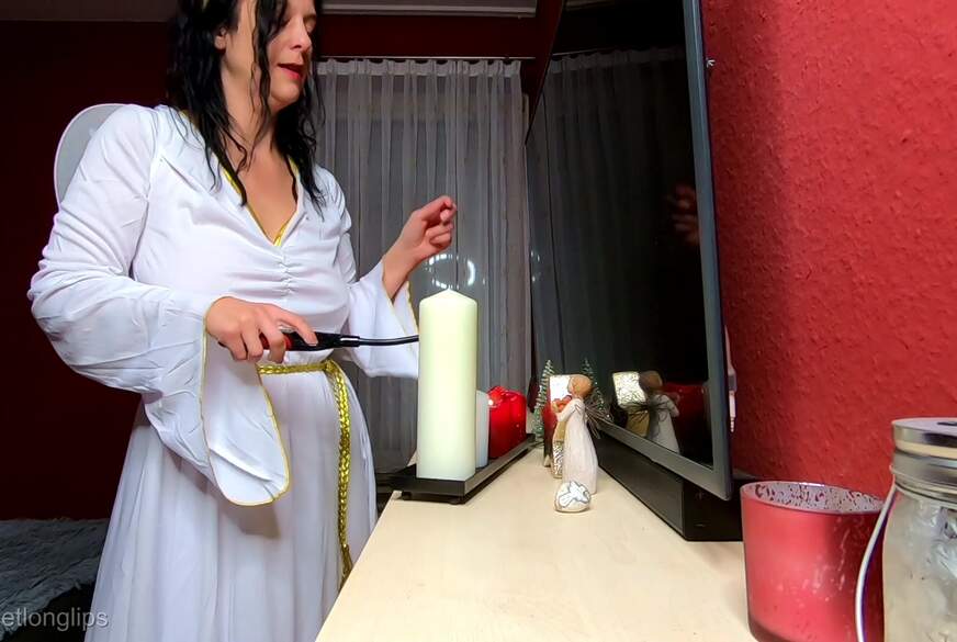 Der Weihnachtsengel und die Riesen-Kerze von Sweetlonglips