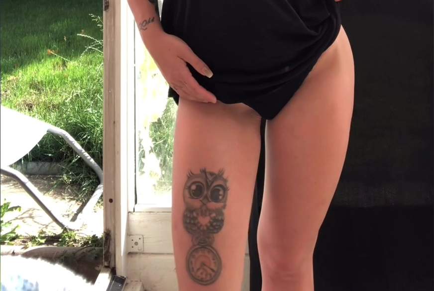 Scraletskyluu: Ich zeig dir mein Nackter Körper im Wintergarten