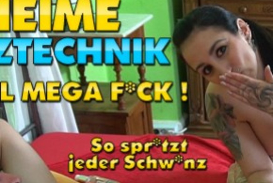 Geheime S*****technik nach XXL User-f**k ! So s*****t jeder S*****z !!! von QueenParis