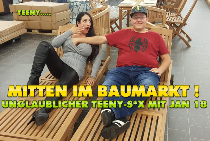 Mitten im Baumarkt ! Unglaublicher T***y-Sex mit Jan 18 !!! von QueenParis