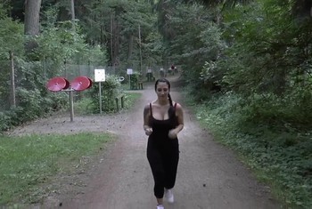 Beim JOGGEN erkannt und böse W********t !