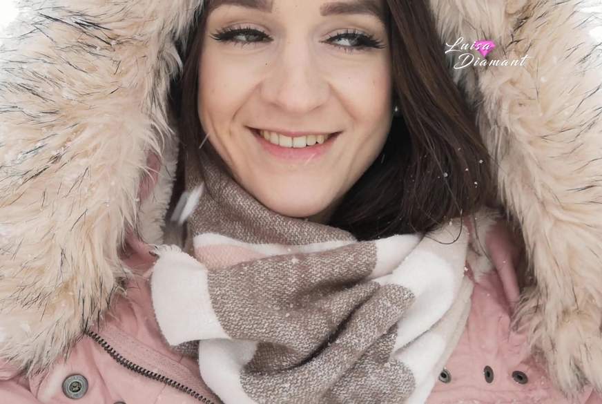 Luisa-Diamant: Ich wollte schon immer Mal, ein L**h in den Schnee p****n!