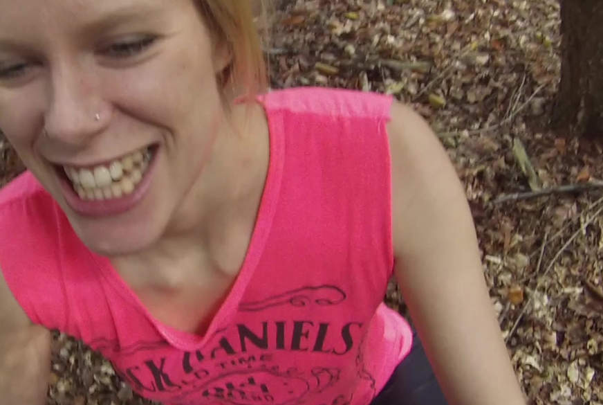 Outdoor B**wjob von Claudia-Swea