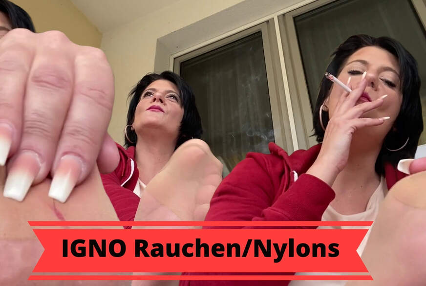 Contessa-Claudia: Beim Rauchen in Nylons ignoriert