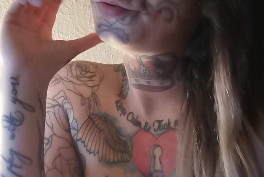 rauchen von FaceTattooGirl pic4